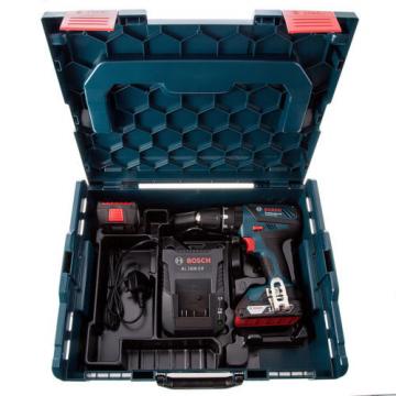 Bosch GSB182LI plus 18v combi cordless drill 2x2ah li-on batts L box GSB-18-2-LI