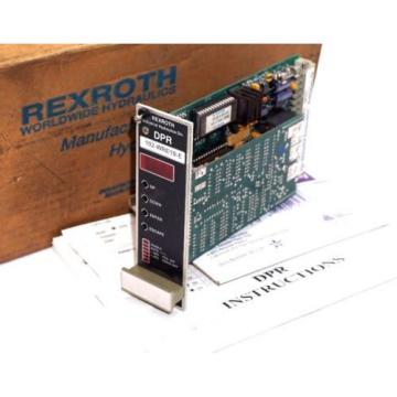 NEW France Australia REXROTH 102-WRE10-E AMPLIFIER CARD W/ SOFTWARE DPR-10 ,102WRE10E