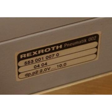 NEW Dutch Japan REXROTH 553 001 007 0 AIR VOLUME SENSOR 5530010070