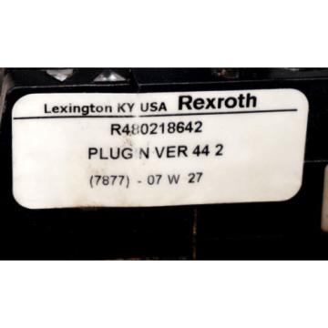 NEW Mexico china REXROTH R480218642 VALVE PLUGIN VER 44 2 W/ 261-108-120-0 VALVE