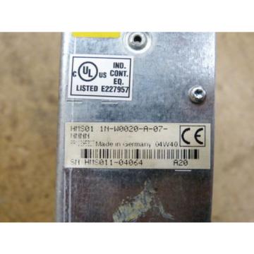 Rexroth Australia Canada HMS01.1N-W0020-A-07-NNNN IndraDrive M  Servo Controller