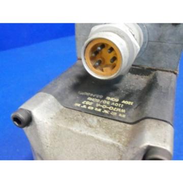 REXROTH Singapore Dutch 4WE10GXX/ANDLV/AS55110/120 VOLTS 50/60 HERTZ HYDRAULIC VALVE