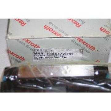 Rexroth Canada Italy Bosch Star R1651-723-10 Linear Runner Block Size 30 R165172310  * NEW *