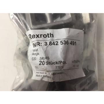 REXROTH Russia Japan BOSCH 3842 536 491  3842536491 ANGLE BRACKET NEW BAG OF 16 PCS