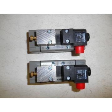 BOSCH India china REXROTH 1824210223 VALVES, PE MAX. 10 BAR, 48V, 24 VDC, LOT OF 2, NEW