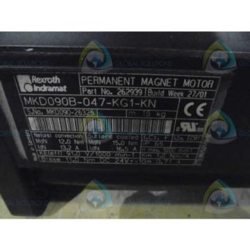 REXROTH Dutch Mexico INDRAMAT MKD090B-047-KG-KN MOTOR  *NEW IN BOX*