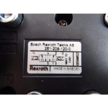 REXROTH Germany Canada BOSCH 261-208-120-0, 24VDC PNEUMATIC VALVE 2612081200