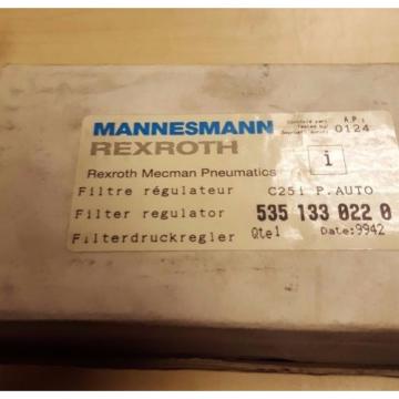 Rexroth USA china Mecman  FR. C25i 5351330220 Filter Regulator