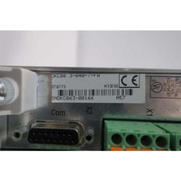 NEW China France REXROTH INDRAMAT DKC06.3-040-7-FW 0-480V-AC SERVO DRIVE D550374