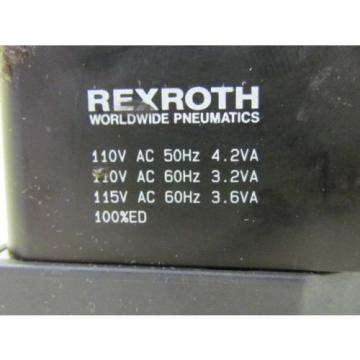 Rexroth Japan Singapore Ceram GS-20052-0707 110VAC Pneumatic Solenoid Valve