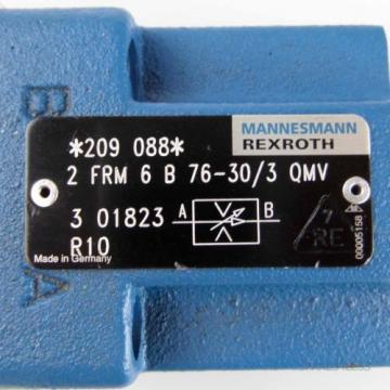 Rexroth India Japan 2-Wege Stromregelventil 2 FRM 6 B 76-30/3 QMV R900209088 NOV