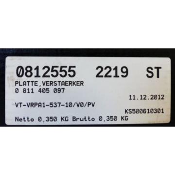 Rexroth Italy USA PV60 VT-VRPA 1-537-10/V0/PV 0811 405 097 0811405097 -unused/OVP-