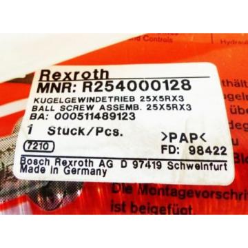 REXROTH Egypt Japan R254000128 R150221041 Kugelgewindetrieb 25x5Rx3 -unused/OVP-