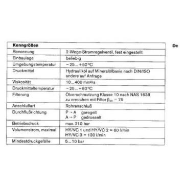 Bosch USA china Rexroth 2 Wege Stromregelventil 0533100010 RAR  max. 210 bar Ventil Magnet
