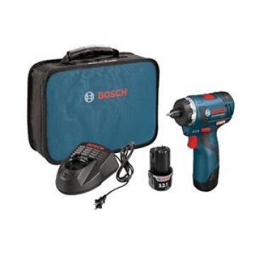 Bosch PS22-02 12-Volt 1/4&#034; 2.0Ah Max Brushless Cordless Pocket Driver Kit NEW