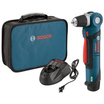 Bosch Li-Ion Right Angle Drill/Driver Cordless Power Tool Kit 3/8in 12V Keyless