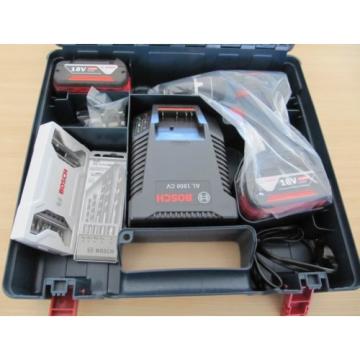 Bosch Schlagbohrschrauber GSB 18 V-LI Professional 2x4,0Ah, Lader, Box, Bits etc