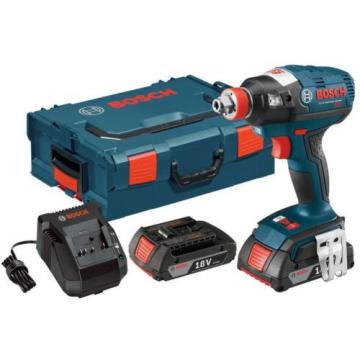 Bosch Li-Ion Impact Driver/Drill Cordless Power Tool Kit 1/2&#034; 18V Hex