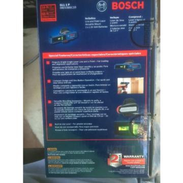 Bosch Combination Point and Line Laser Level GLL1P New