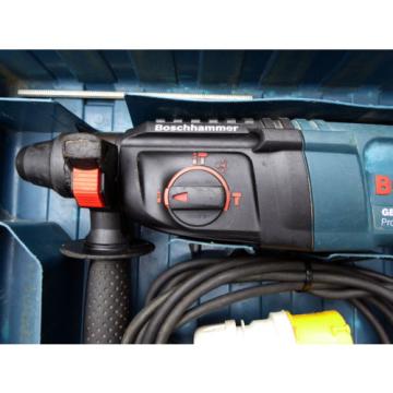 Bosch GBH 2-26 DRE, 110 Volt SDS Plus Rotary Hammer Drill, 2kg 800 Watts, 3 Mode