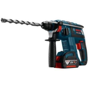 Bulldog Rotary Hammer Cordless SDS-Plus Lithium 18-Volt Kit and Chisel Function