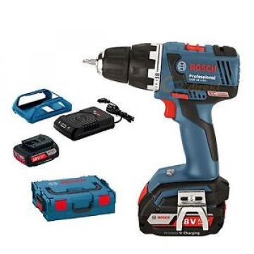 BOSCH TRAPANO A BATTERIA GSR 18 V-CE WIRELESS + 2x 2Ah + L-BOXX 06019D6105