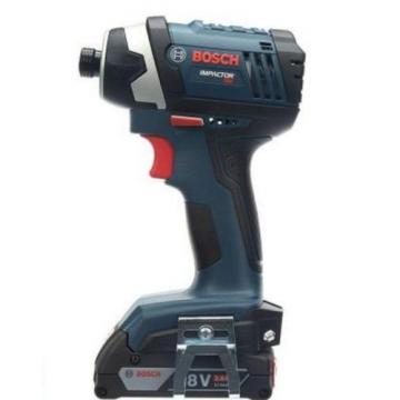 Bosch 18 Volt Compact Drill Driver Impact Tool Kit, Battery Charger Li Cordless