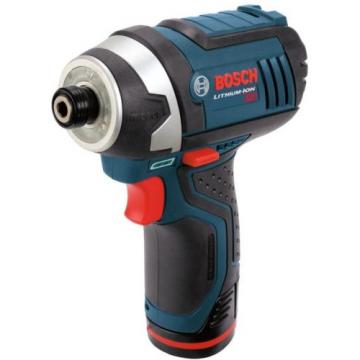 Bosch Lithium-Ion Impact Driver/Drill Cordless Power Tool Kit 1/4&#034; 12V PS41-2A