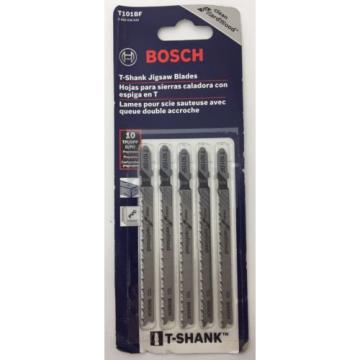 Bosch T101BF T-Shank Jig Saw Blades 10TPI (5 Blades)