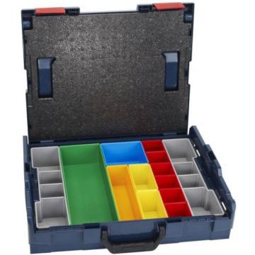 Bosch Small Tool Storage Hard Case Stackable 13 Piece Insert Set Lockable New