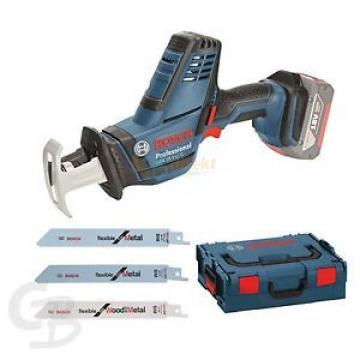 BOSCH CLIC &amp; GO 18V CORDLESS RECIPROCATING SAW GSA 18 V-LI C SOLO+L-BOXX