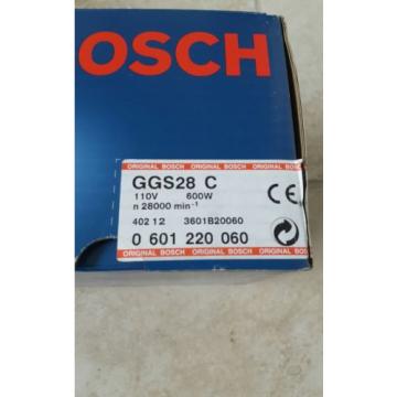 Bosch GGS 28 C Professional straight grinder 110v new