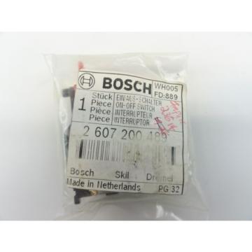 Bosch #2607200489 New Genuine OEM Switch for 23614 23612 23609 22612 22614