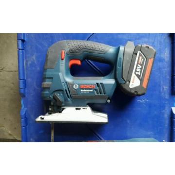 Bosch Jigsaw GST 18V-Li &amp; Multi Cutter GOP 18V-EC  2x Batt