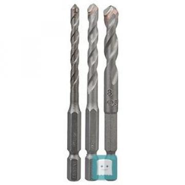 BOSCH 2608589527 - SET DI 3 PUNTE DA TRAPANO HEX-9 PER PIASTRELLE 5/6/8 MM