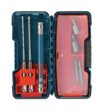 Bosch SDS-Plus Drill Bit Set Masonry Fastening Percussion Hex Socket Power Tool