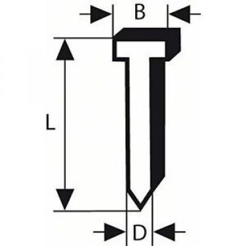 Bosch 2608200514 - Chiodo a testa fresata, 1,2 mm/30 mm