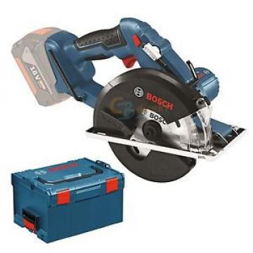 BOSCH 18V BATTERY METAL HANDHELD CIRCULAR SAW GKM 18 V-LI SOLO+L-BOXX 238