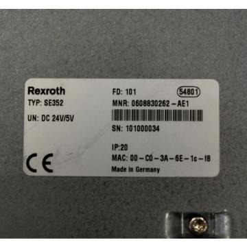 Rexroth Russia Greece SE352, 0608830262-AE1 Control Unit