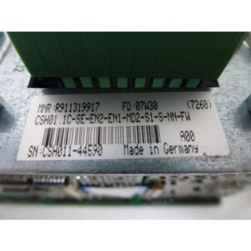 Rexroth Japan Australia SERCOS MNR R911319917, CSH01.1C-SE-EN2-EN1-MD2-S1-S-NN-FW free delivery