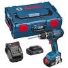 Bosch GSB 18-2-LI Plus 18v Combi Drill In L Box + 2 x 1.5ah Li-On Batteries