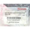 NIB! USA USA REXROTH / AVENTICS R431003040  QUICK RELEASE PNEUMATIC EXHAUST VALVE  (B82) #2 small image