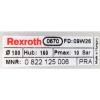 REXROTH India Mexico 0822 125006 Pneumatikzylinder Luftzylinder 10bar Ø 100mm Hub 160mm 09w26 #4 small image