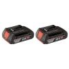 BOSCH 25618B-RT 18-Volt Li-Ion 1/4&#034; 18V Impact Driver &amp; 2-Pk BAT612-RT Batteries #3 small image