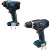 BOSCH DDS181B-RT 18 Volt Cordless 18V Drill Driver &amp; 25618B-RT Impact Driver #1 small image