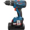 Bosch Professional GSB 18-2-LI Plus LS Drill (2 x 2.0Ah, L-BOXX) Blue Black Red