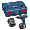 NEW Bosch GSB 18v PROF Cordless COMBI Drill BUNDLE + 4.0A Batt + Charger + Case #1 small image