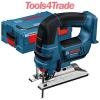 Bosch 18v GST18 V-LI Jigsaw (Body Only in L-BOXX) 06015A6101 #1 small image