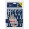 (6-Piece) Bosch Spade Bit Set Wood Hole Drill Cutter Daredevil Durable Standard #1 small image