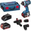 Bosch GSR18V-EC FC2 Versatile Drill FlexiClick 5-in-1 2 x 4.0Ah Battery